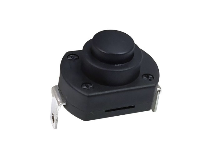 Mikrospínač KAN-9 s aretací, výška 12.5 mm