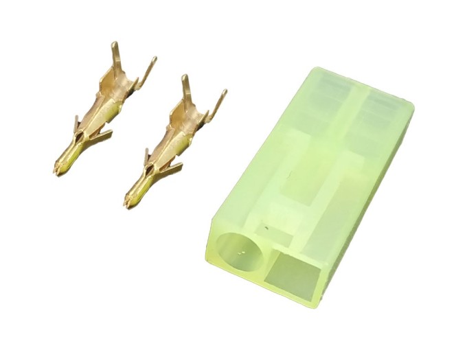 Napájecí konektor Tamiya mini, samec, 2 piny, 4,5mm