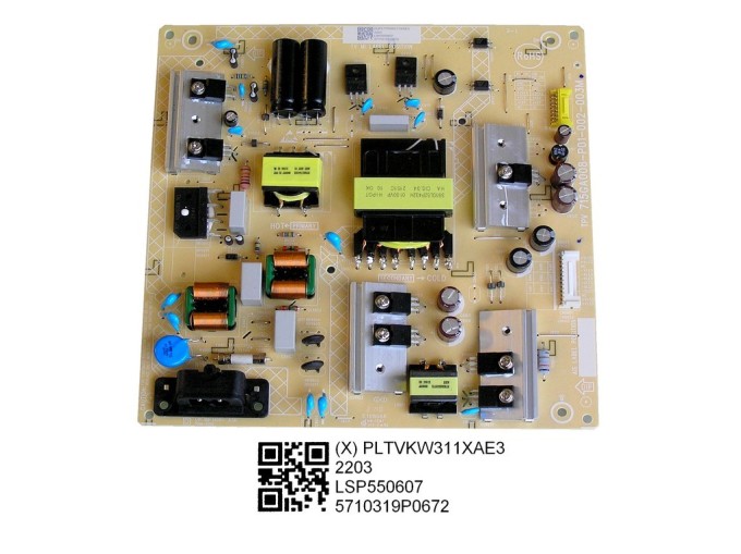 LCD modul zdroj Philips PLTVKW311XAE3 - SMPS power supply board 715GA008-P01-002-003M/715GA008-P01-002-003S