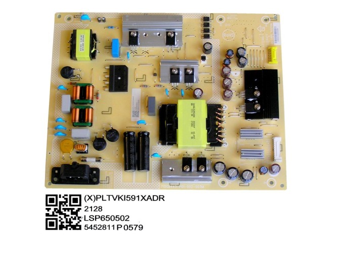 LCD modul zdroj Philips PLTVKI591XADR - SMPS power supply board 715GB443-P01-002-003M