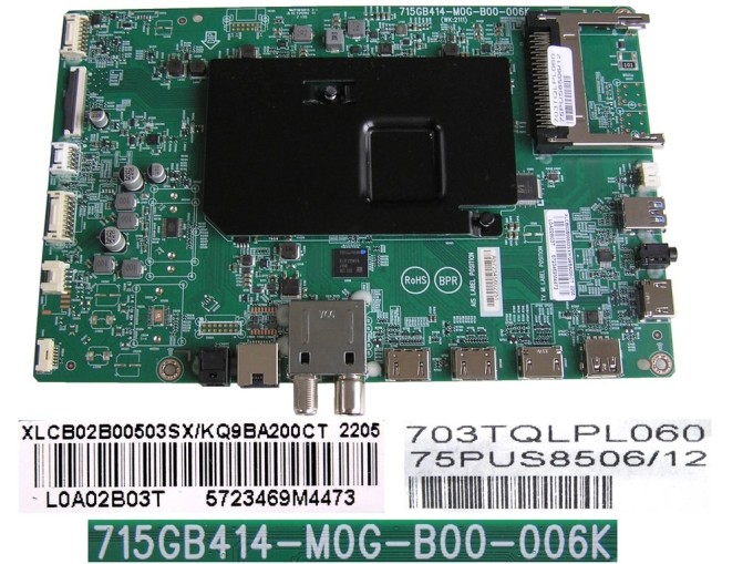 Základní deska Philips XLCB02B00503SX/KQ9BA200CT pro LCD LED TV