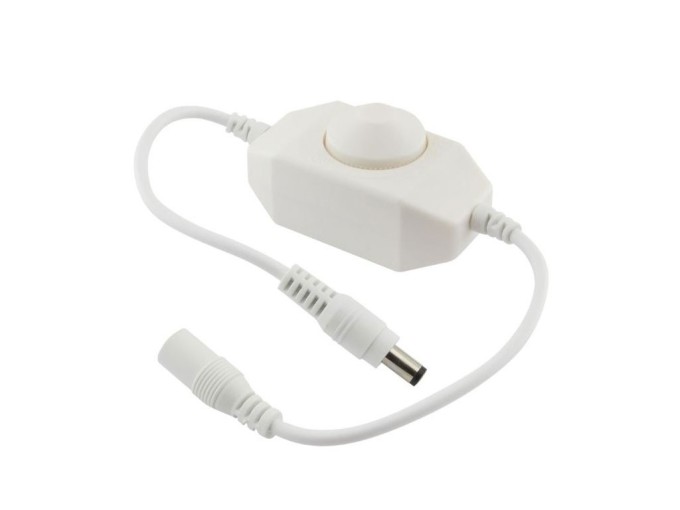 Manuální stmívač pro LED pásky 12-24V 6A
