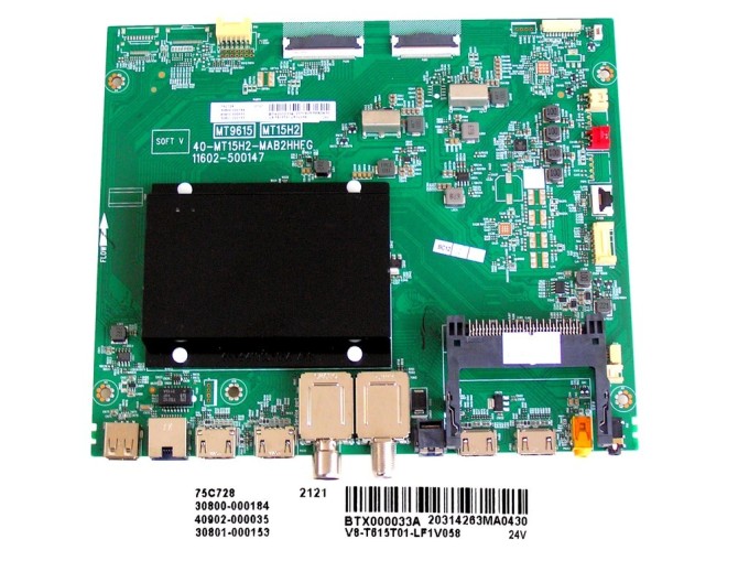 LCD LED modul základní deska TCL 30800-000184 / 30801-000153 / 40-MT15H2-MAB2HHFG