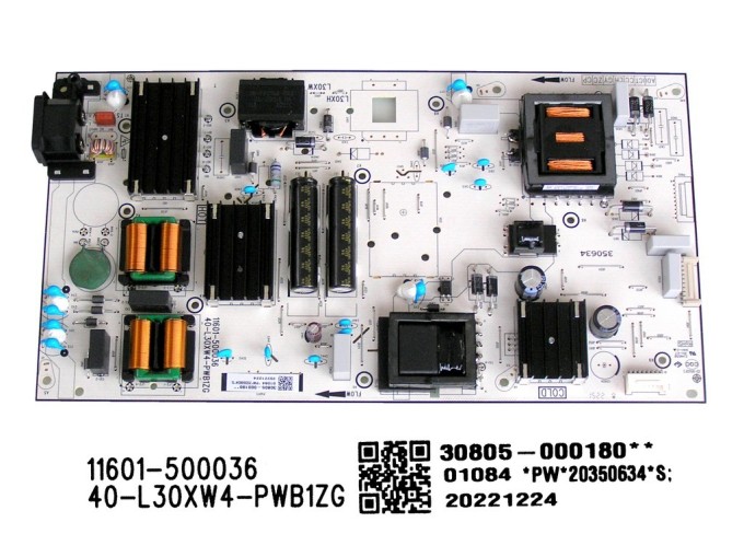LCD modul zdroj TCL 30805-000180 - SMPS power supply board 40-L30XW4-PWB1ZG