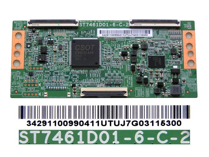 LCD T-CON modul ST7461D01-6-C-2 pro TCL 75P715X1