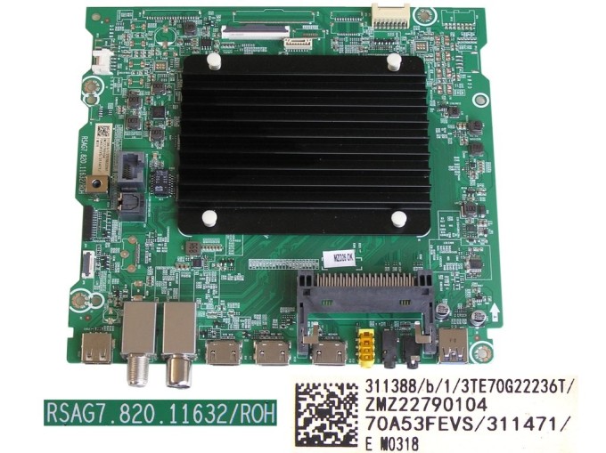 LCD modul základní deska Hisense 70A6BG - main board 70A53FEVS