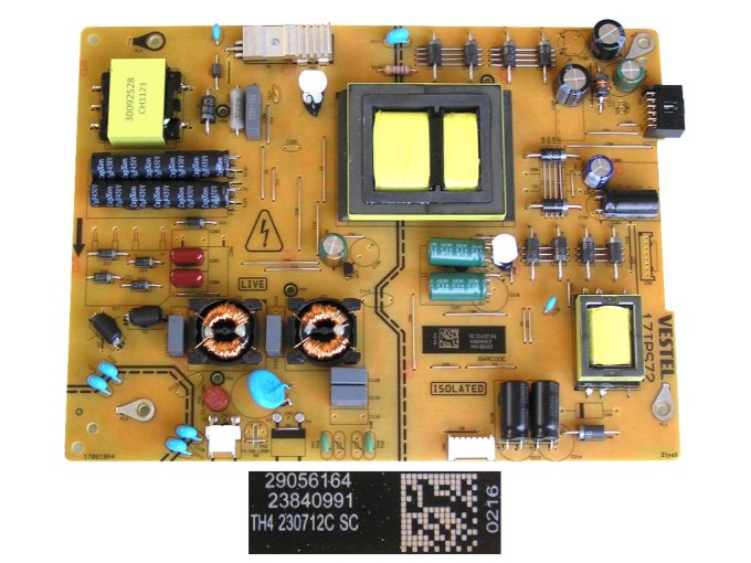 LCD zdroj 17IPS72 / SMPS POWER BOARD Vestel 23840991