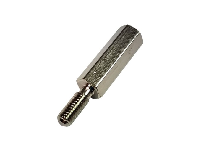 Kovový šestihranný distanční sloupek M3, délka 15 mm