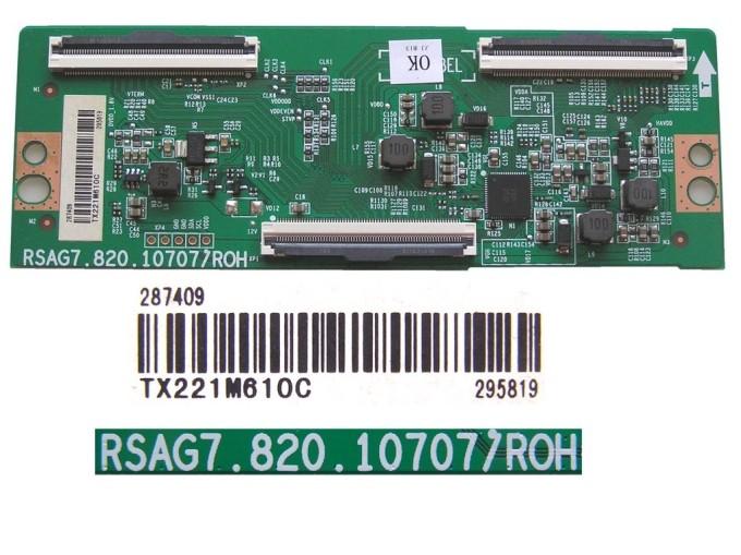 LCD T-CON modul RSAG7.820.10707/ROH pro TV Hisense 75"