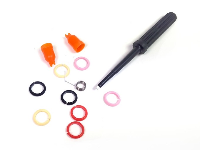 Příslušenství sondy k osciloskopu - barevná varianta 2