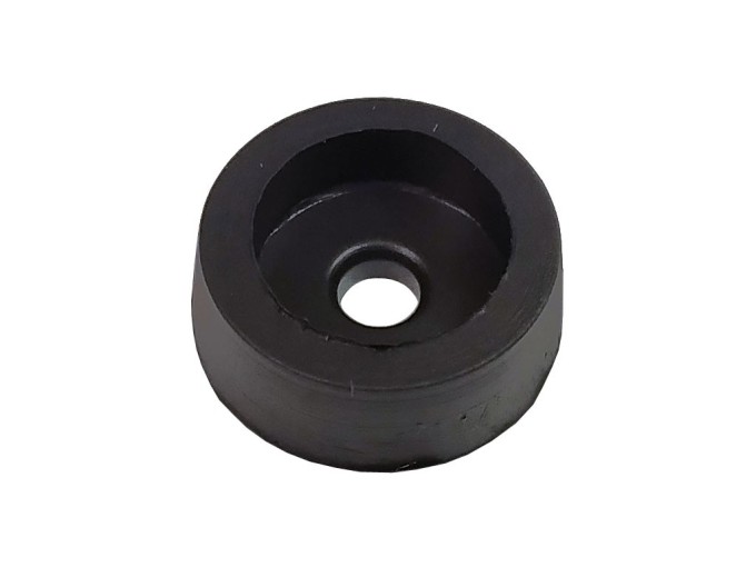 Podstavec z tvrzené gumy prům. 14mm, výška 5mm, montáž na šroubek