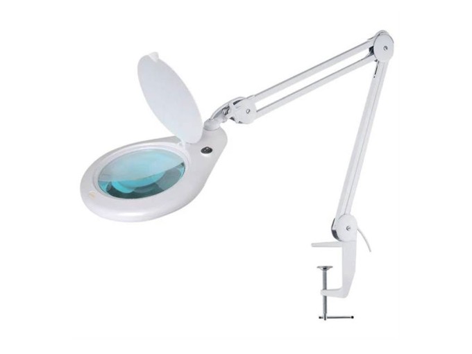 Stolní lupa TIPA 8062D3 s LED osvětlením (2,25x, 84 SMD LED)