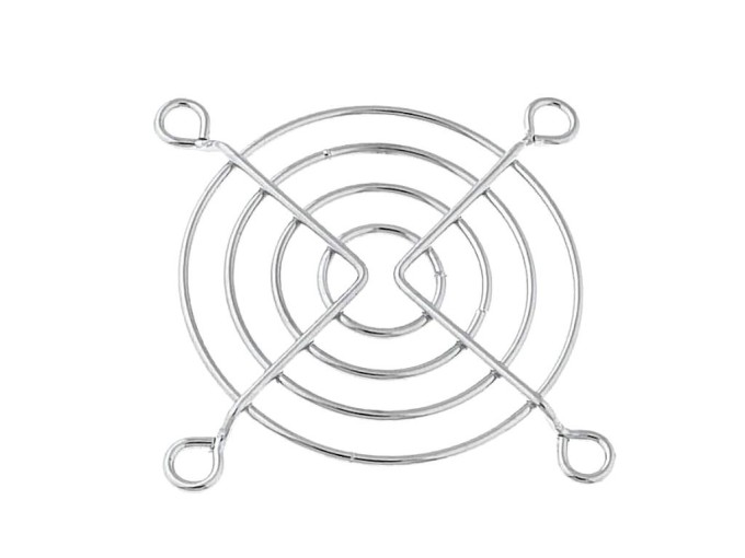 Kovová mřížka ventilátoru 60 x 60 mm FG-06