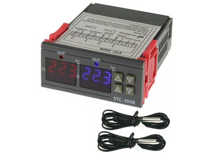 Digitální termostat STC-3008 -55°C až 120°C, 12V DC