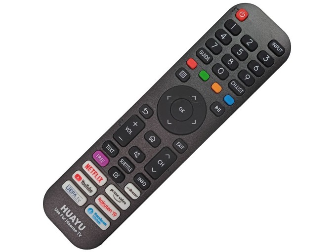 Univerzální dálkový ovladač RM-L1665V2 pro Hisense