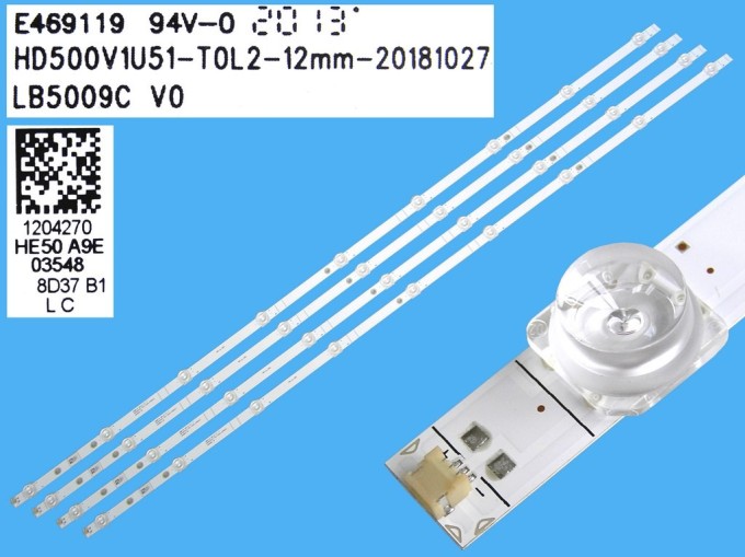 Sada LED podsvícení 960mm pro TV Hisense HE50A9E - 4 kusy