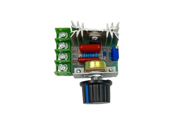 Triakový regulátor otáček pro komutátorové motory 50-250V AC 25A
