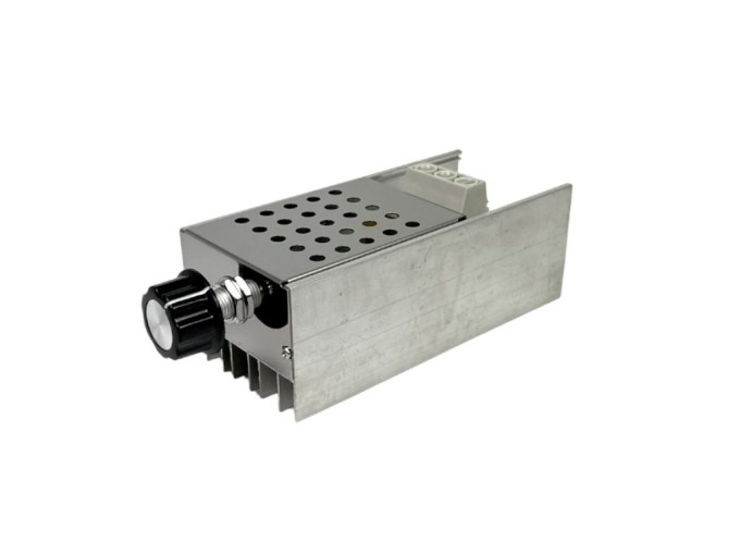Triakový regulátor otáček pro komutátorové motory AC 0-250V 10000W