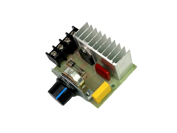 Triakový regulátor otáček pro komutátorové motory 50-250V 4000W