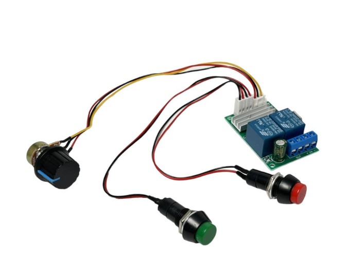 PWM regulátor otáček pro stejnosměrné motory 6-24V 3A