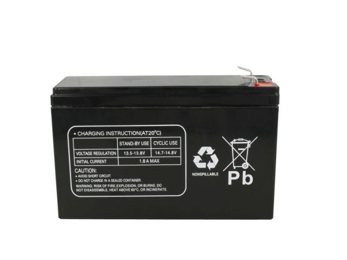 Akumulátor 12V 6Ah olověný MP1224H Multipower