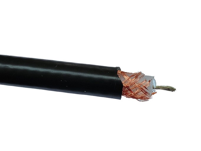Koaxiální kabel RG11A/U 75 Ohm - metráž černý