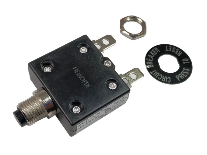 Nadproudový tepelný jistič 40A 250V AC