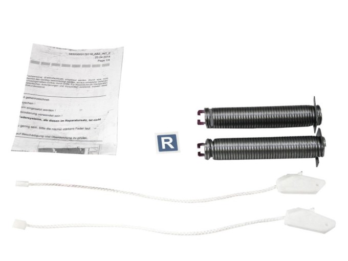 Opravná sada brzdy dveří myčky 00754873 BOSCH / SIEMENS