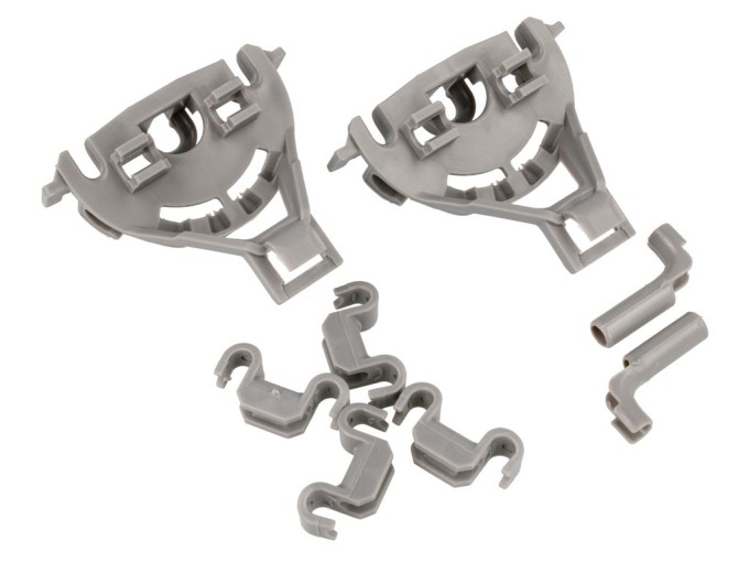 Držáky sklápěcích částí dolního koše myčky 00428344 BOSCH / SIEMENS