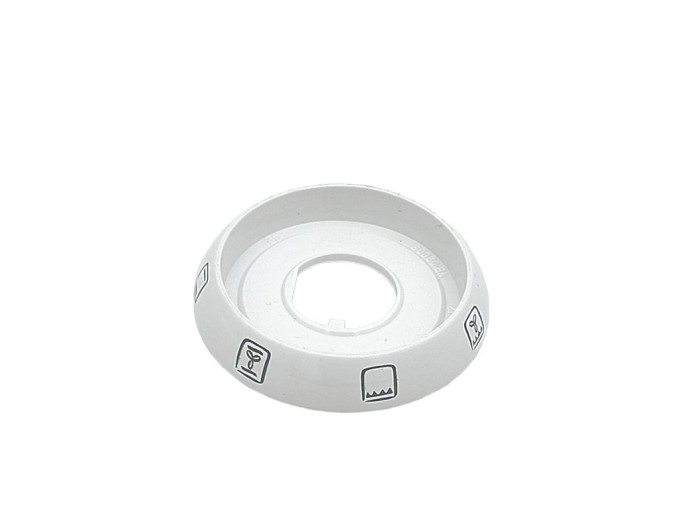 Kroužek knoflíku přepínače funkcí trouby pro sporáky Mora a Gorenje 850438, bílý