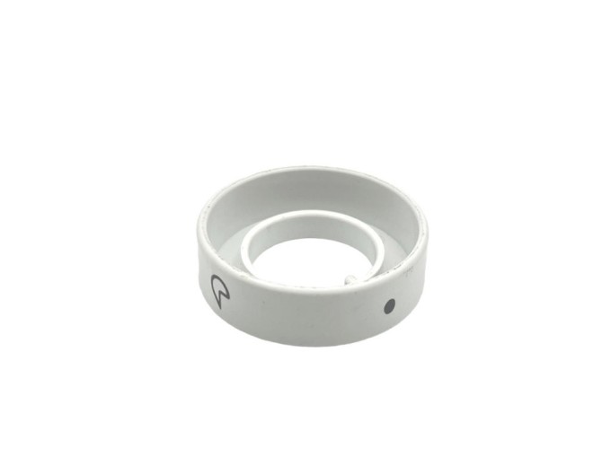 Bílý kroužek knoflíku plynového sporáku Mora 810156