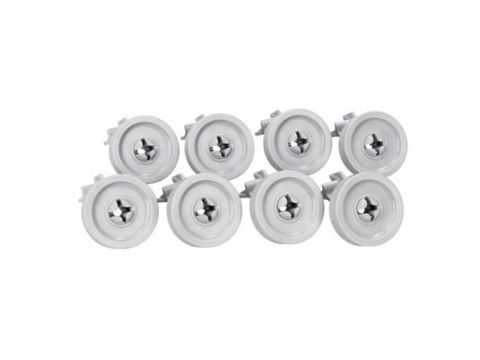 Kolečka dolního koše myčky 481252888112 pro WHIRLPOOL a INDESIT