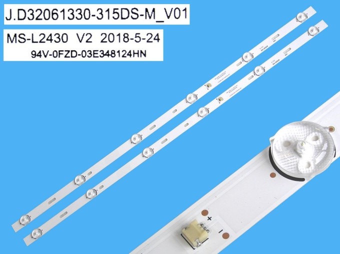 LED podsvícení pro LCD TV 32" - sada 2 pásků 577mm