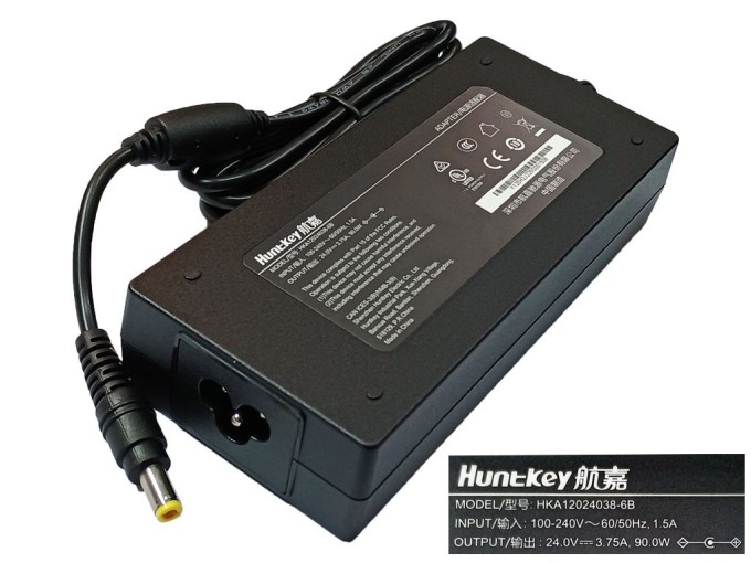 Napájecí zdroj 24V / 3.75A pro LCD TV - univerzální použití, konektor 5,5 / 2,5mm