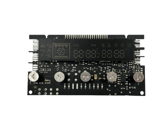 Ovládací deska s displejem Gorenje 681119