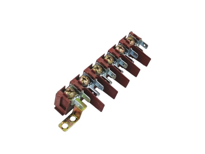 Univerzální 6 pólová svorkovnice pro připojení vodičů na sporáky