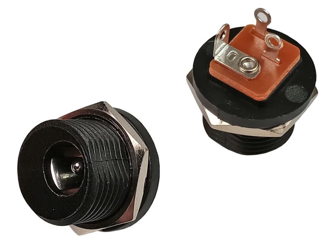 Panelový napájecí konektor 5.5 x 2.1mm s vypínačem FC681473