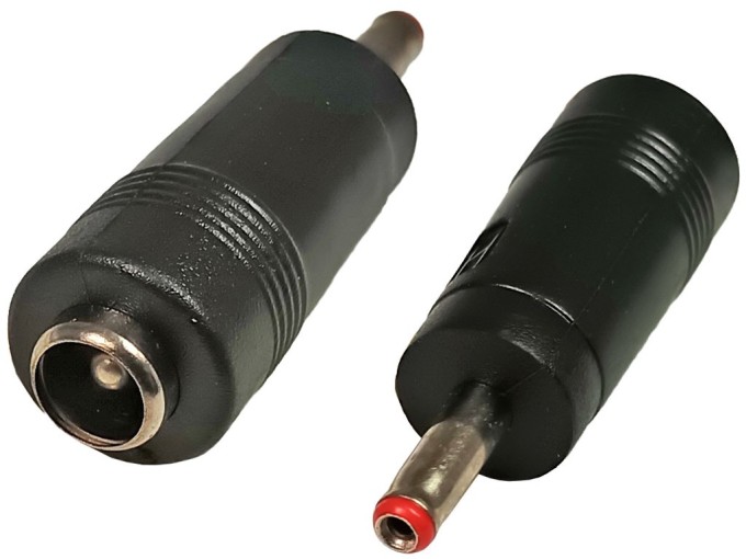 Přechodka napájecí konektor 5.5 x 2.1 mm na 3.5 x 1.35 mm