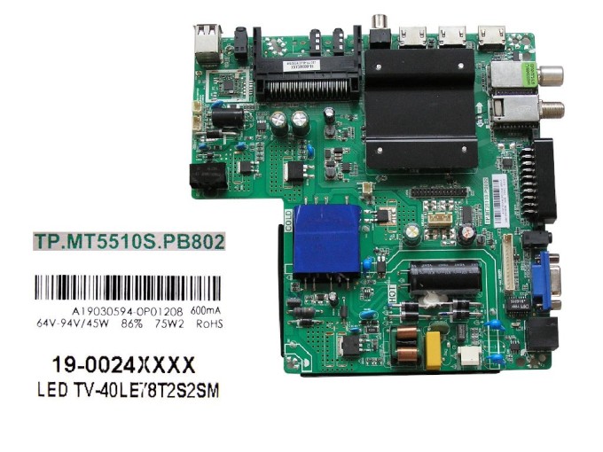 Základní deska pro VIVAX LED TV-40LE78T2S2SM - A19030594-0P01208