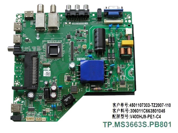 LCD základní deska FOX 40DLE172 TP.MS3663S.PB801