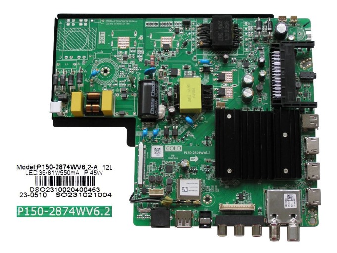 Základní deska SENCOR SLE43US801TCSB - LCD LED modul P150-2874WV6.2
