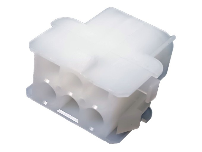 Signálový konektor NLSG-2X3, přímá zástrčka, 2x3 piny, bez kontaktů