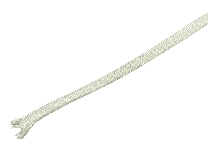 Izolační trubička ze skelného vlákna 600 °C, průměr 4.0 mm