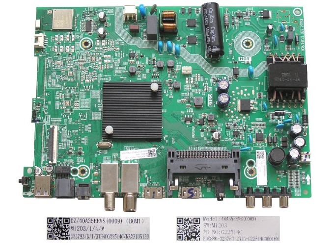 LCD modul základní deska Hisense 40A4DG - main board 40A35EEVS (RSAG7.820.12364/ROH)