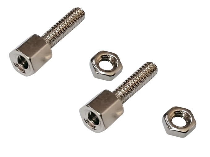 Sada šroubů s matkami UNC4-40, 15,8mm