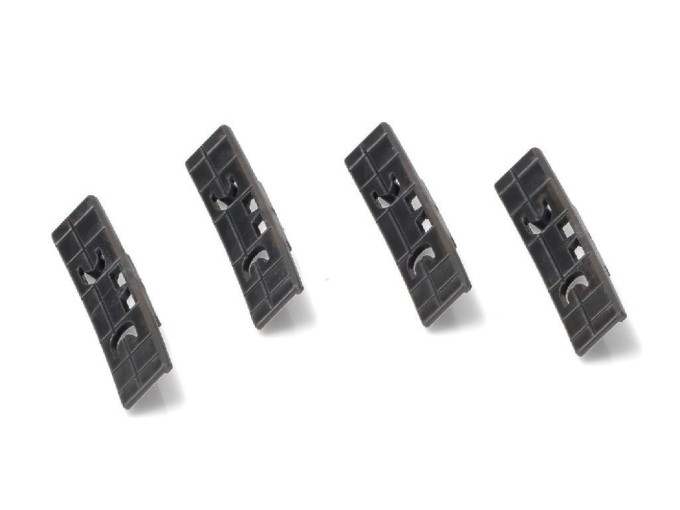 Kluzná ložiska a tlumicí deska sada 4ks pro sušičky WHIRLPOOL a INDESIT