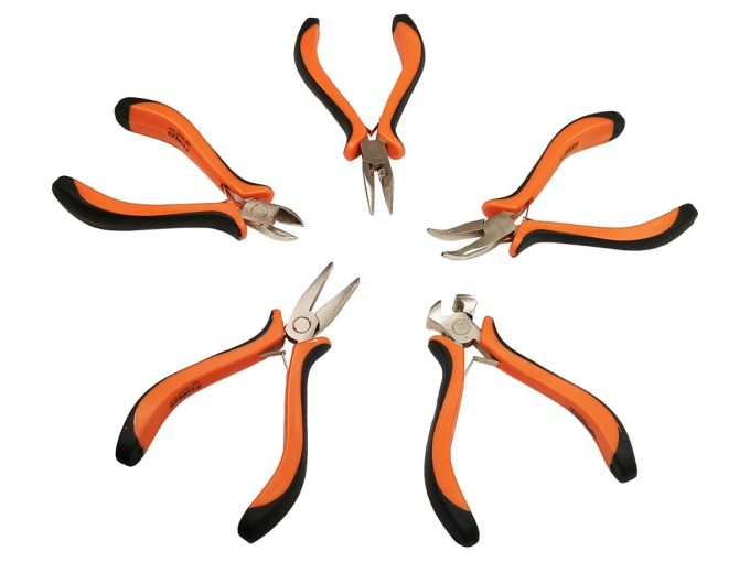 Sada mini kleští 5ks Flores FS-10 031