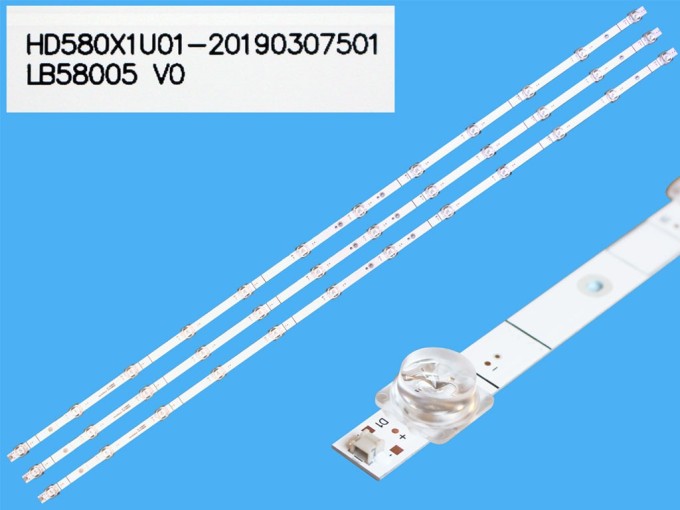 LED podsvícení 1100mm sada 3 kusy pro TV Hisense