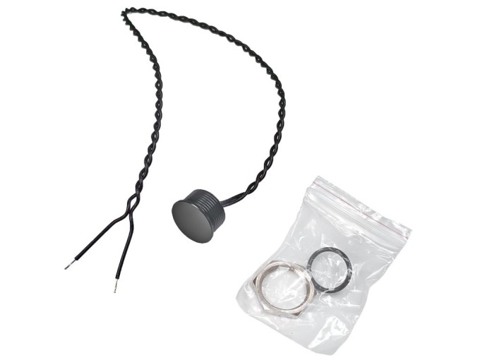 Piezo tlačítko 24 V DC/AC 0,2 A ONPOW PS161P10YBK1