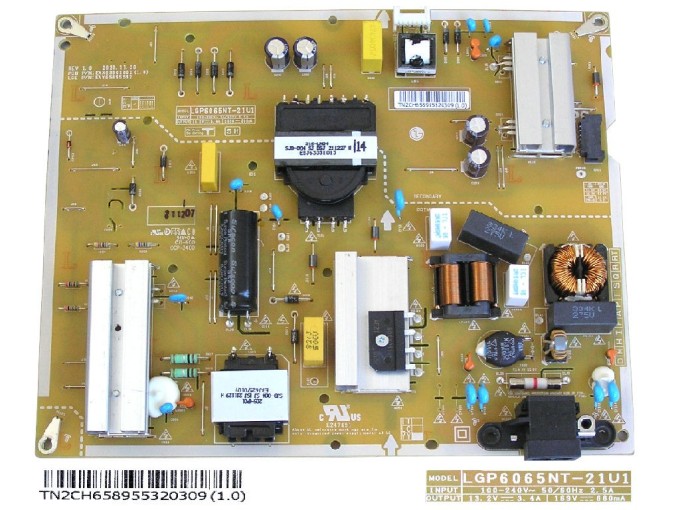 LCD modul zdroj EAY65895532 / Power supply assembly LGP6065NT-21U1 / EAY65895532